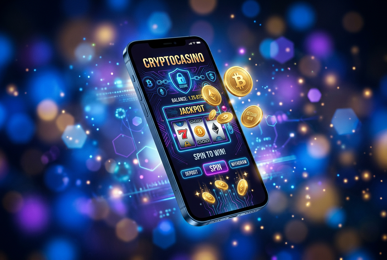 Digital representation of a secure online casino interface